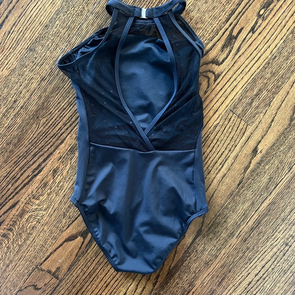 Baltogs Shirred Halter Leotard - Picture 4 of 5